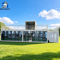 Villa conteneur modulaire préfabriquée RELYANCE, 2 chambres, économique