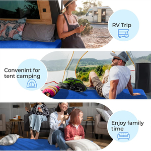 <span class=keywords><strong>Matelas</strong></span> <span class=keywords><strong>de</strong></span> camping portable en mousse à mémoire <span class=keywords><strong>de</strong></span> forme, pliable, 3 pouces d'épaisseur, mousse à mémoire <span class=keywords><strong>de</strong></span> forme haute densité, pour tente, voiture <span class=keywords><strong>et</strong></span> randonnée - Product Image 6