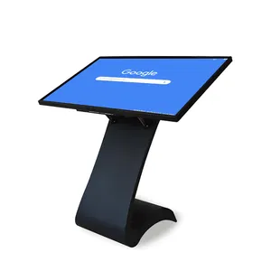 32 43 55 65 Inch LCD Information Display Screen Interactive Touch Kiosk Touch Information Kiosk
