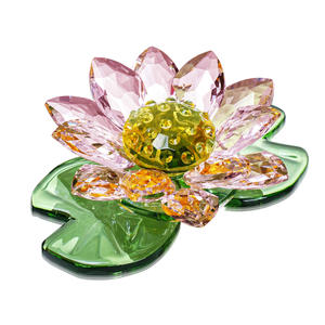 Esfera de Cristal Rosa Ecológica, Adorno de Vidrio Pulido para Decoración del Hogar, Figura Decorativa, Centro de Mesa para Bodas, Manualidades - Product Image 1