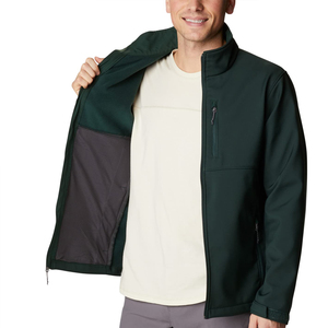 Customized Sporty Stand Collar Front Logo <b>Men</b> <b>Track</b> <b>Jacket</b> High Quality Breathable Winter Outdoor Sports <b>Jacket</b> Polyester/Nylon - Product Image 6