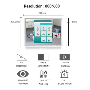 AUO orijinal <span class=keywords><strong>10</strong></span>.4 ''G104SN03 V5 800x600 LVDS 20 Pins LCD modülleri ekran endüstriyel HMI ekran <span class=keywords><strong>10</strong></span>.4 inç LCD ekran - Product Image 1
