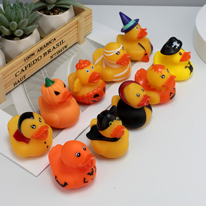 <span class=keywords><strong>Pato</strong></span> de Goma de PVC de 2 Pulgadas con Temática de Halloween, Juguete de Baño Flotante con Sonido, Logotipo Personalizado, para Bebés y Niños de 0 a 4 Años, Venta al Por Mayor - Product Image 5