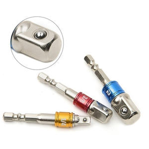 Image <b>Socket</b> Adapter <b>Extension</b> Bar 1/2 3/8 1/4 Inch Hex Drive Tool Steel Industrial Grade Polished Chrome Plating - Product Image 4