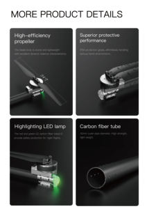 शहर की आपातकालीन त्वरित प्रतिक्रिया और जंगल में आग से बचाव के लिए जी के अनुकूलित अग्निशमन ड्रोन - Product Image 6