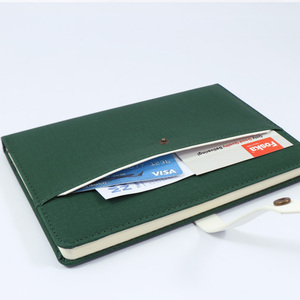 Cuaderno de Cuero Premium con Papel Grueso de 80 g/m², MOQ Bajo, Tamaños A5 y B5, para Estudiantes, Profesionales, Amigos y Colegas, con Bolsillo Frontal - Product Image 6