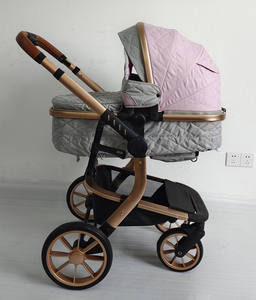 Babyfond 3 In 1 <span class=keywords><strong>carrozzina</strong></span> con mummia borsa per bambino giro su auto sistema di viaggio bambino - Product Image 4