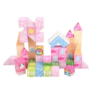 2025 vendita calda divertente apprendimento costruzione Set alla rinfusa e Dropshipping supporto giocoso Puzzle blocco magnetico per bambini oltre 3 - Product Image 1