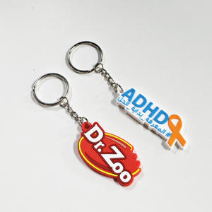Design Custom 2d 3d Soft Pvc Keychain logo Toy Rubber <b>Keychains</b> Silicone Rubber <b>Personalized</b> Customized KEY CHAIN - Product Image 6
