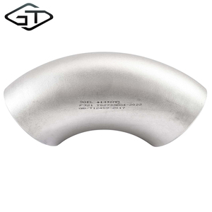 20mm A234wpb Stainless Steel 201 304 316l Iron Butt Weld Pipe Fittings Seamless <strong>Elbow</strong> 8 20 Inch 90 Degree for Engineering - Product Image 2