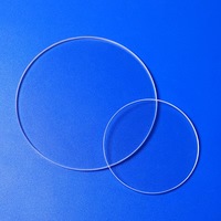 Services de découpe et de soudage sur mesure de verre de quartz ovale, haute pureté, résistant aux hautes températures, à haute transmission lumineuse