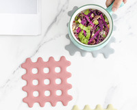 Napperons en Silicone antidérapant, tapis de Table, résistant à la chaleur, imperméable, pour la cuisine, la salle à manger, 1 pièce