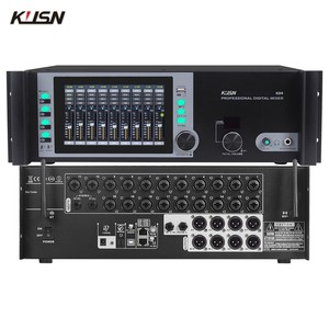 Mezclador Digital Profesional de 18/<span class=keywords><strong>24</strong></span> Canales con Pantalla Táctil de 7 Pulgadas para Montaje en Rack, Mezclador de Audio DSP con Wifi Integrado para DJ y Estudio de Grabación - Product Image 1