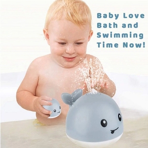 Juguetes de baño para bebés, superventas, <span class=keywords><strong>bañera</strong></span> de verano, juguetes para duchas, <span class=keywords><strong>ballena</strong></span> para niños, juguete de baño de agua pulverizada de inducción automática con luz - Product Image 5