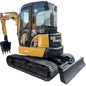 Mini pelle sur chenilles Komatsu PC50 d'occasion de haute qualité série PC35 PC55 PC50 PC30 pompe à moteur à bas prix Kawasaki Stock Shanghai - Product Image 1