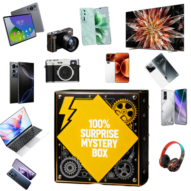 2025 Novelty Gifts Android Phone Lucky 3-5 Pieces Smart Phone Tablet Laptop TV-3C Electronics Long Worth Surprise Gift Blind Box