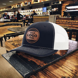 Casquettes Trucker 6 Panneaux en Coton Moussé avec Patch en Cuir Personnalisé du Logo du Fabricant, Dos en Maille Unie, Tendance, pour le Sport, le Cyclisme et la Pêche - Product Image 2