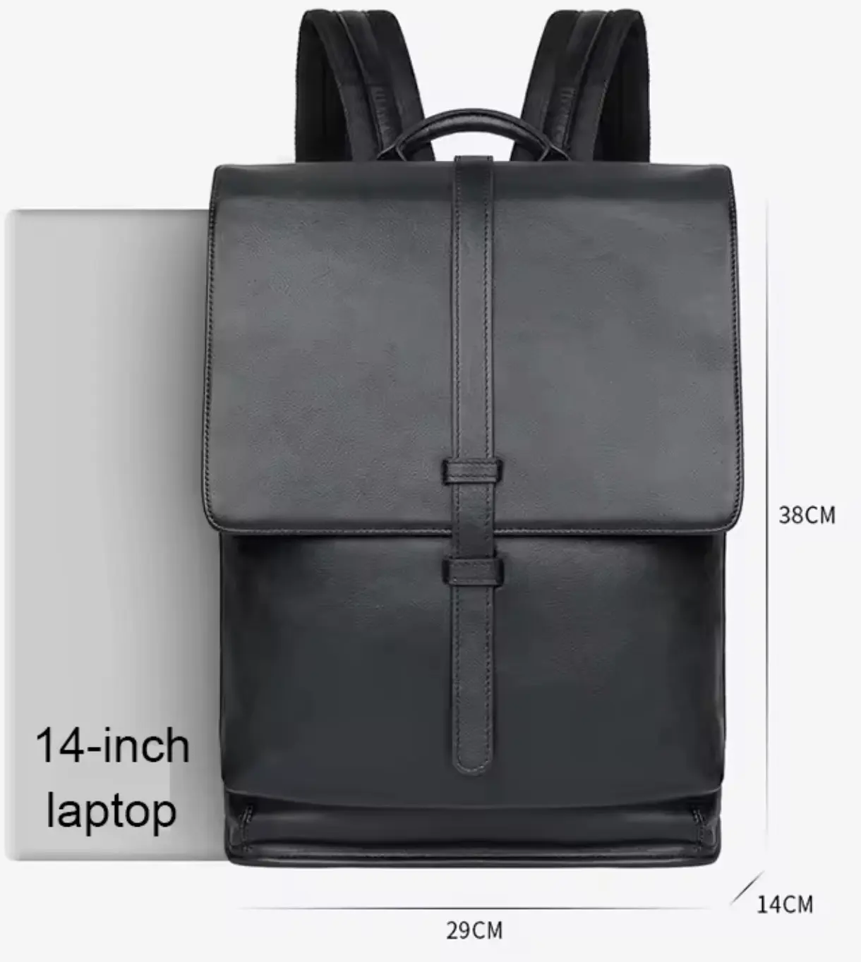 2024 новый школьный корейский стиль Верхний слой из натуральной воловьей кожи рюкзак сумка для деловых поездок Повседневная жизнь сумки