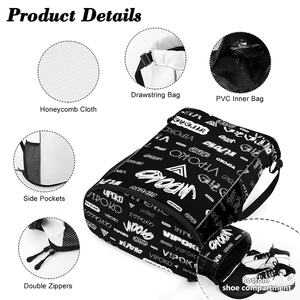 Biểu Tượng Tùy Chỉnh Bơi Dây Kéo Túi Ba Lô Giày Túi Du Lịch Không Thấm Nước Sinh Viên Ngoài Trời Thể Thao Thiết Lập Hành Lý Thương Hiệu Thăng Hoa Túi - Product Image 3
