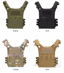 Gilet Tattico Leggero da Esterno e Tasche, Gilet Portapiastre da Caccia, Chest Rig Funzionale Molle Regolabile, Vendita all'Ingrosso - Product Image 2