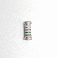 Résistance bobinée Melf SMD à bande colorée, faible TCR, conforme RoHS, encapsulation en silice SMT, résistance 0-1M pour circuit de puissance industriel