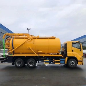 Camion combiné de nettoyage de canalisations ISUZU GIGA 6x4 20 m³, avec fonction de lavage haute pression et d'aspiration des eaux usées - Product Image 3