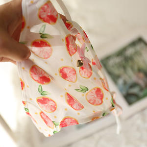 4 boyutları gazlı bez T pantolon bayanlar sevimli düşük bel pembe iç çamaşırı şeffaf leopar baskı seksi kadın seksi seksi iç çamaşırı - Product Image 3