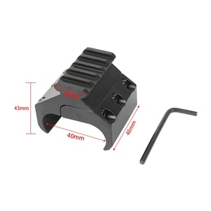 Adaptador de Montaje de Abrazadera de Tubo Ajustable de Alta Resistencia de 41-47 mm para Luz de Punto Rojo y Linterna, Accesorios de Caza - Product Image 5