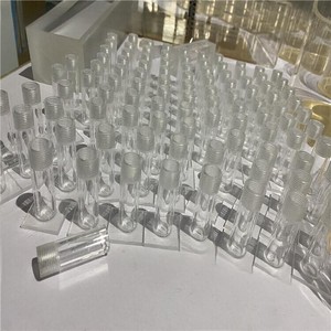 Vente directe du fabricant, barre ronde en acrylique transparente, barre en verre organique PMMA, accessoires décoratifs - Product Image 1
