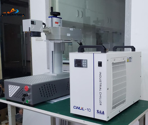 Portable 5W 10W 3D UV Laser Marking Machine for Glass Paper Leather Acrylic Wood Rubber <b>Plastic</b> Metal Crystal - Product Image 1