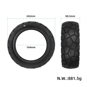 Aoxing 80 50 6.5 Vacuum Tire For T3 Electric Scoot 10 Inch <b>Off</b> Road Tire for Kick Scooter 80 50-6.5 Tubeless Tire Aoxing - Product Image 2