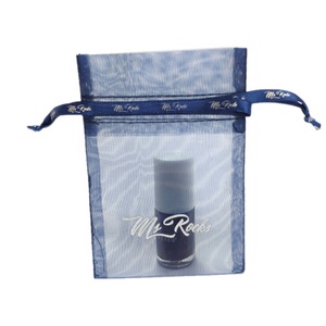 Tas <span class=keywords><strong>Organza</strong></span> Debu dengan Logo Pita, <span class=keywords><strong>Organza</strong></span> Kantung Bercetak - Product Image 5
