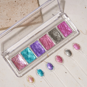 2024 nouveau Style Nail Art pâte poudre solide OEM Service Chrome <span class=keywords><strong>crème</strong></span> Palette d'ongles - Product Image 1