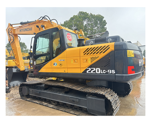 Excavadora de orugas Hyundai 220LC-9S usada de alta calidad, peso operativo de 20 toneladas, componentes de núcleo de motor originales de Corea, Stock de excavadora - Product Image 1