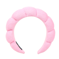 OEM Spa Bandeau pour laver le visage Ensemble de bracelets Serviettes Bandeau pour femmes filles Éponge Maquillage Soins de la peau Bandeau Accessoires