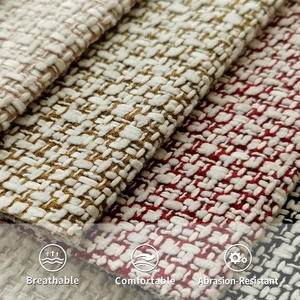 <span class=keywords><strong>Tela</strong></span> Jacquard de Algodón de Lujo Teñida con Hilo, Ecológica, Transpirable y de Alto Gramaje <span class=keywords><strong>para</strong></span> Tapicería, Muebles, Sofás y Ropa de Cama - Product Image 3