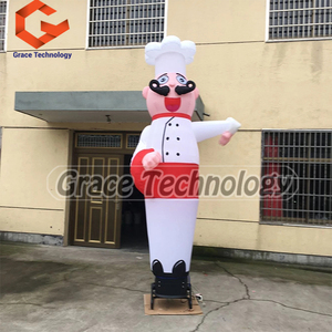 Quảng Cáo Vũ Công Bơm Hơi Vũ Công Bơm Hơi Đầu Bếp Vũ Công Bầu Trời Hình Dáng Tùy Chỉnh Cho Sự Kiện - Product Image 2