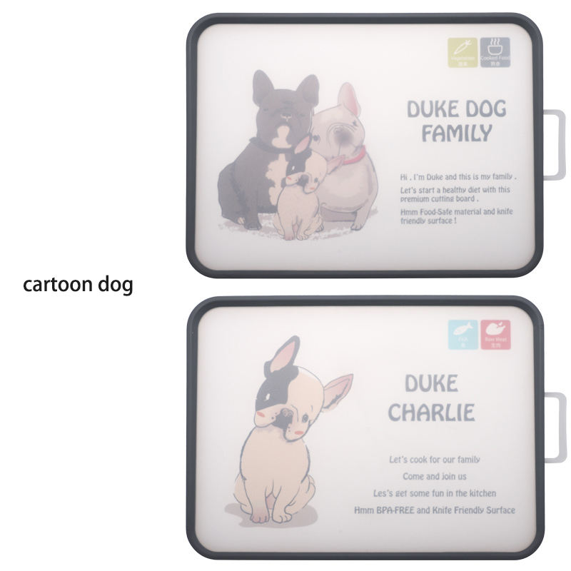 Blanco-Estilo de perro de dibujos animados