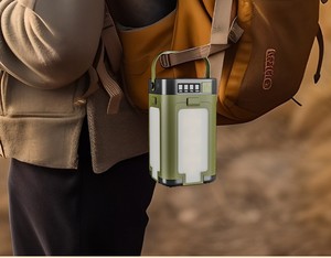 Linterna de Camping Recargable Solar, Luz LED para Tienda de Campaña, Plegable, Impermeable, ABS, para Emergencias al Aire Libre, Senderismo, Pesca - Product Image 4
