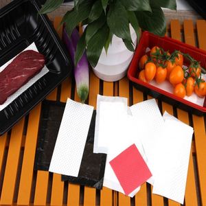 Good Quality Absorbent <b>Meat</b> Pad 160x80mm Eco-Friendly Disposable for Fresh <b>Meat</b> & <b>Poultry</b> Vacuum Packaging - Product Image 4