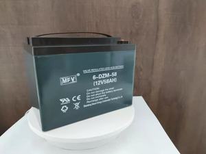 무정전 전원 공급 장치 12V58Ah 판매 <span class=keywords><strong>VRLA</strong></span> 납산 배터리 6-DZM-58 - Product Image 5