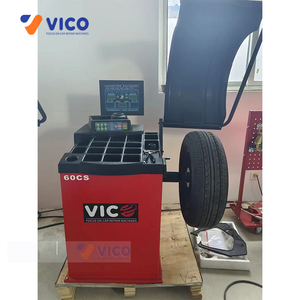 Machine d'équilibrage de roues Vico # DS-60C avec règle de mesure automatique adaptée à la réparation et à l'équilibrage des pneus Équipement de magasin de garage à domicile - Product Image 3