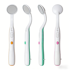 Plastic LED-tandheelkundige spiegel met anti-condens verlichte endoscopische inspectielens mondverzorgingshulpmiddel voor het bekijken van tanden - Product Image 2