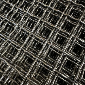 Maille de fil métallique ondulé robuste en acier au carbone pour tamis vibrant de carrière et d'exploitation minière, fournie directement par l'usine - Product Image 1