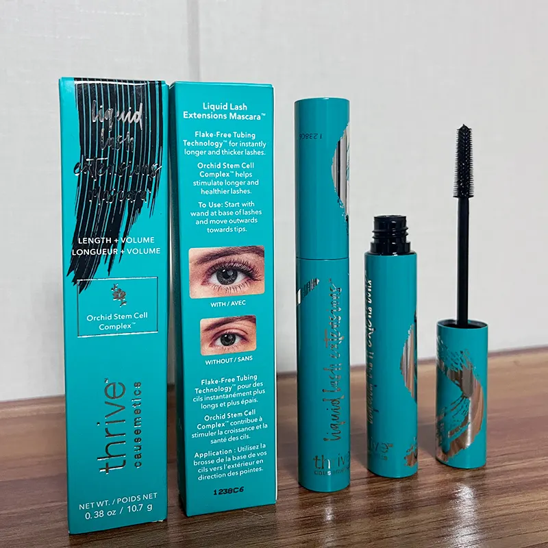 2023 New Arrivals Wholesale 0.38oz 10.7g Best Makeup Thrive Eye Black Liquid Mascara