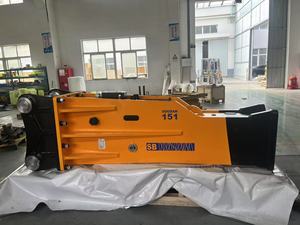 SOOSAN SB151 Excavator <b>Rock</b> Breaker 175mm Hydraulic Concrete <b>Hammer</b> Fits SANY CAT Komatsu 40T-50T Large Attachment - Product Image 5