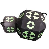 Cibles d'entraînement d'arbalète pour la chasse tir à l'arc 3D tir à l'arc EVA mousse acier Points plumes en plastique pour la pratique des jeux de sport