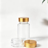 Vente en gros d'usine - Pot en verre peint de luxe 2oz 4oz - Contenant à l'épreuve des enfants avec emballage en boîte en papier exquis