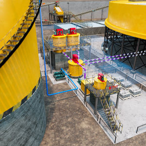 Sistema Completo de Planta de Procesamiento de Lixiviación por Cianuración de Minerales de <span class=keywords><strong>Oro</strong></span> en Roca - Product Image 3