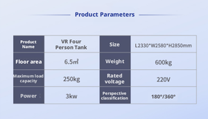 Manège de divertissement Simulateur de réalité virtuelle 9D Machine de jeu d'arcade 9D <span class=keywords><strong>Vr</strong></span> 4 places - Product Image 3